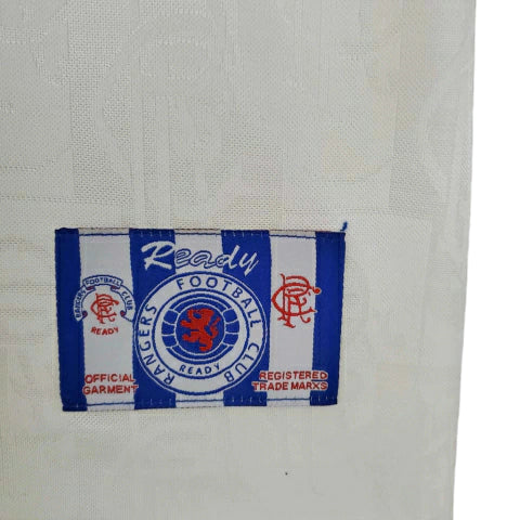 Camisa Glasgow Rangers Retrô 1996/1997 Branca