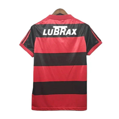 Camisa Retrô Flamengo I Home 1990/91 Masculino Vermelho e Preto