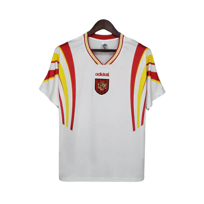 Camisa Espanha Retrô 1996 Branca