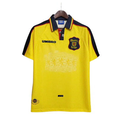 Camisa Escócia Retrô 1996/1998 Amarela