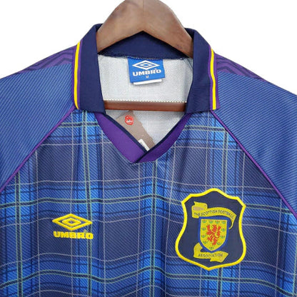 Camisa Escócia Retrô 1994/1996 Azul
