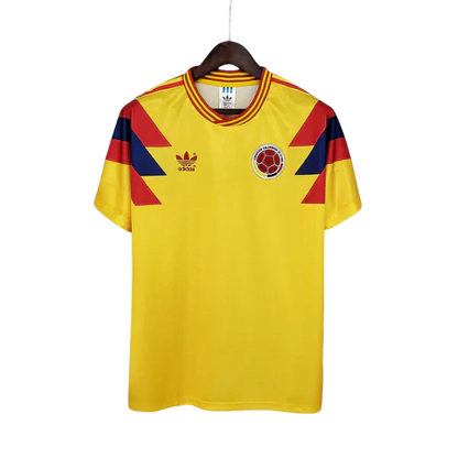 Camisa Colômbia Retrô 1990 Amarela