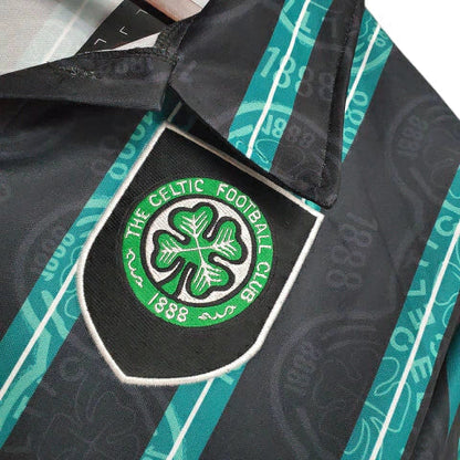 Camisa Celtic Retrô 1992/1993 Preta e Verde