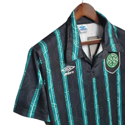 Camisa Celtic Retrô 1992/1993 Preta e Verde