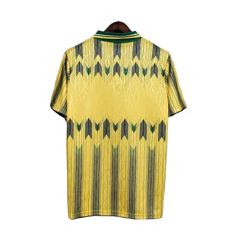 Camisa Celtic Retrô 1991/1992 Amarela e Verde