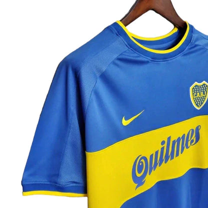 Camisa Boca Juniors Retrô 99/00 - Azul e Amarela