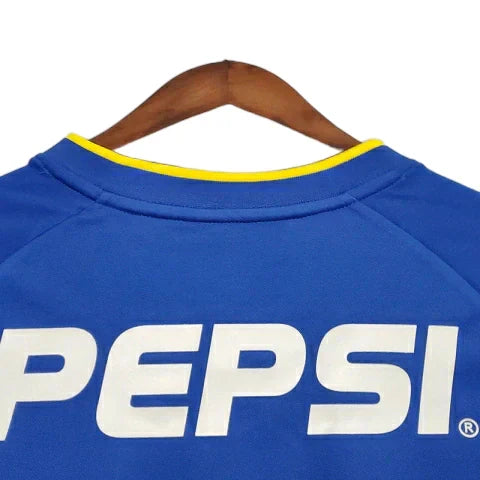 Camisa Boca Juniors Retrô 2002 Azul e Amarela