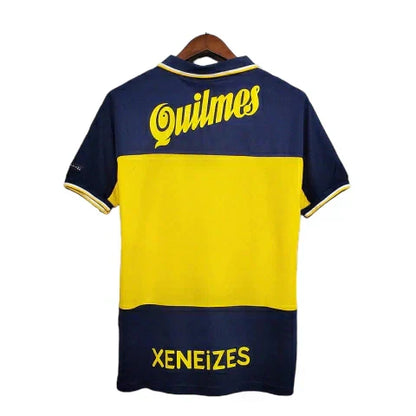 Camisa Boca Juniors Retrô 1999 Azul e Amarela