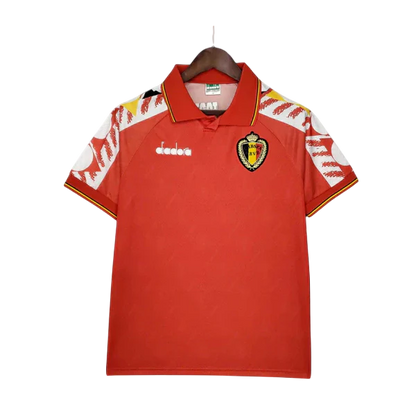 Camisa Bélgica Retrô 2004/2005 Vermelha