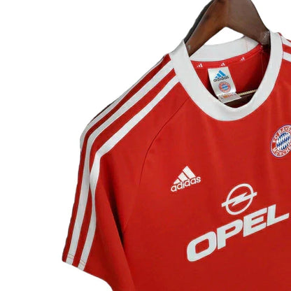 Camisa Bayern de Munique Retrô 2000/2001 Vermelha