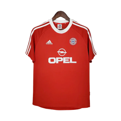 Camisa Bayern de Munique Retrô 2000/2001 Vermelha