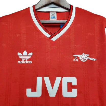 Camisa Arsenal Retrô 1988/1989 Vermelha