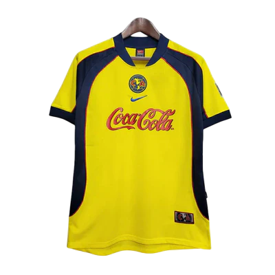 Camisa América-MEX Retrô 2001-2002 Amarela