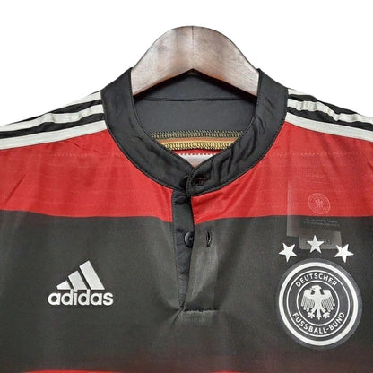 Camisa Alemanha Retrô 2014 - Preto e Vermelha