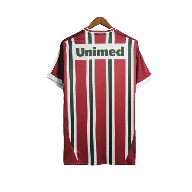 Camisa Fluminense I 2012 Retro Masculina - Tricolor Unimed