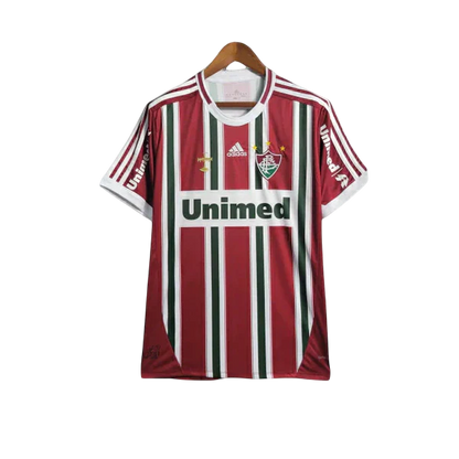 Camisa Fluminense I 2012 Retro Masculina - Tricolor Unimed