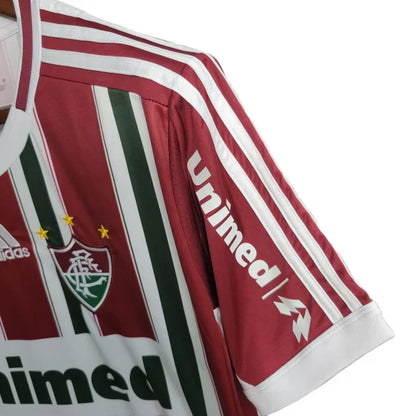 Camisa Fluminense I 2012 Retro Masculina - Tricolor Unimed