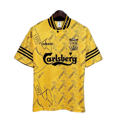 Camisa Liverpool Retrô 1994/1996 Amarela