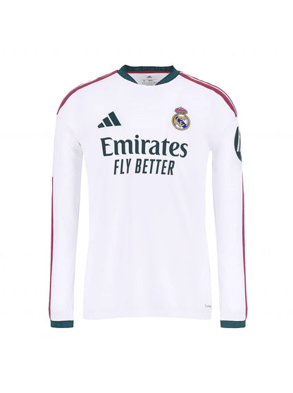 Camisa Real Madrid Home Manga Longa 26/27 - Torcedor Masculina