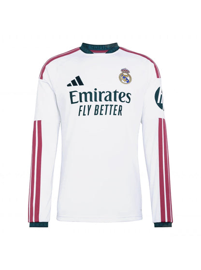 Camisa Real Madrid Home Manga Longa 26/27 - Torcedor Masculina