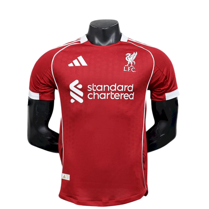 Camisa Liverpool Home 25/26 - Versão Jogador